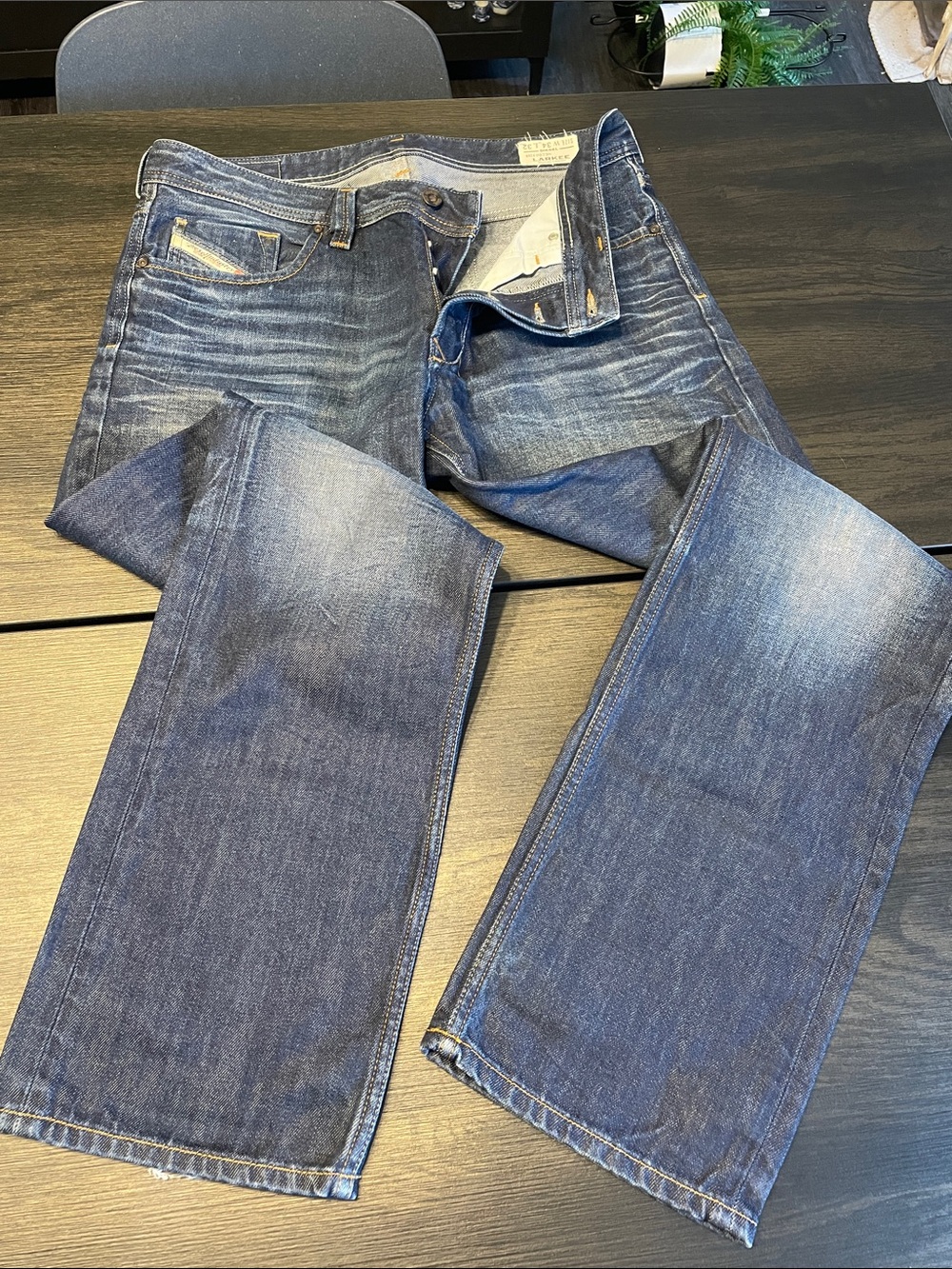 Diesel Industries Larkee Straight Cut Jeans